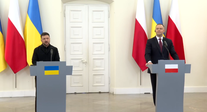 Зеленський: Без незалежної України Москва прийде за Польщею